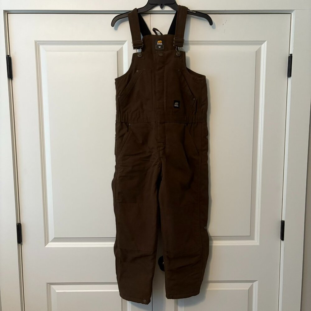 Boys Medium Berne lined overalls